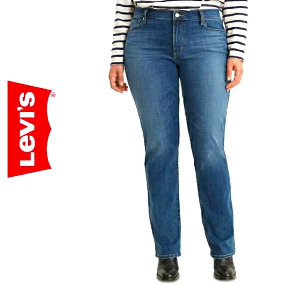 Levi's 525 Perfect Waist Straight Leg Jeans Size 16 New